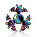 hand spinner edc fidget spinner metal rainbow spiner rose red