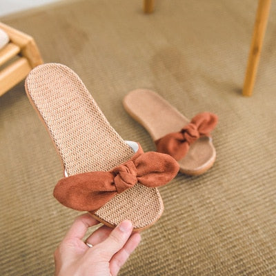 woman slippers flat heels flip flops