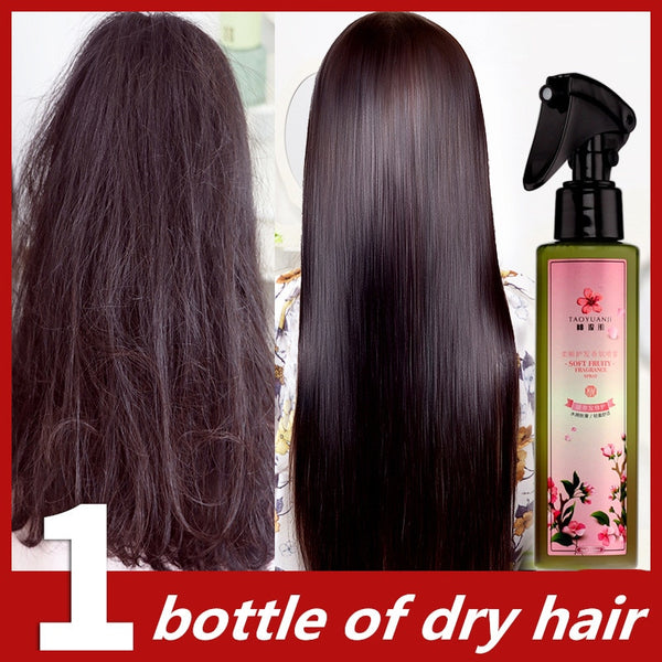avocado spray to repair dyeing and ironing damaged hair