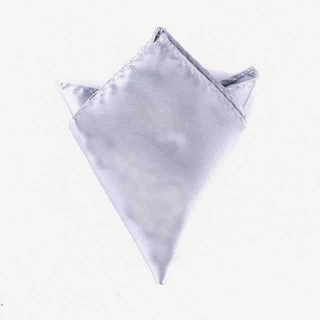 luxury 36 colors hanky men's handkerchief solid color white black red pocket square 22cm wedding business party chest towel 03
