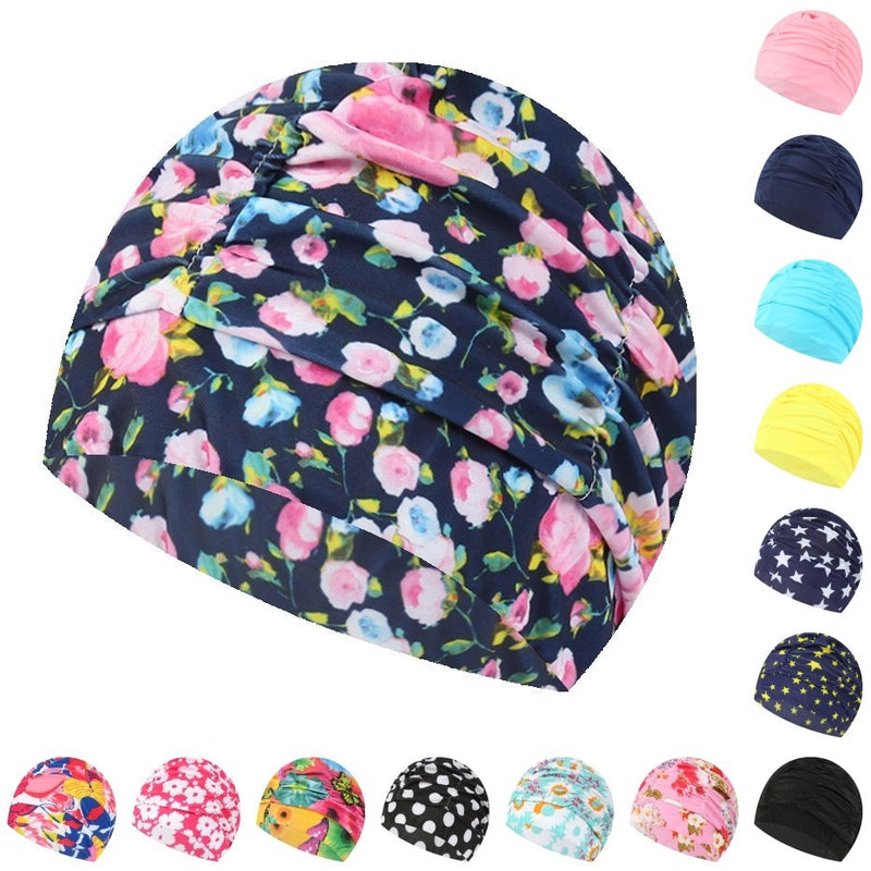 swimming hat women girls long hair bathing cap swimming cap